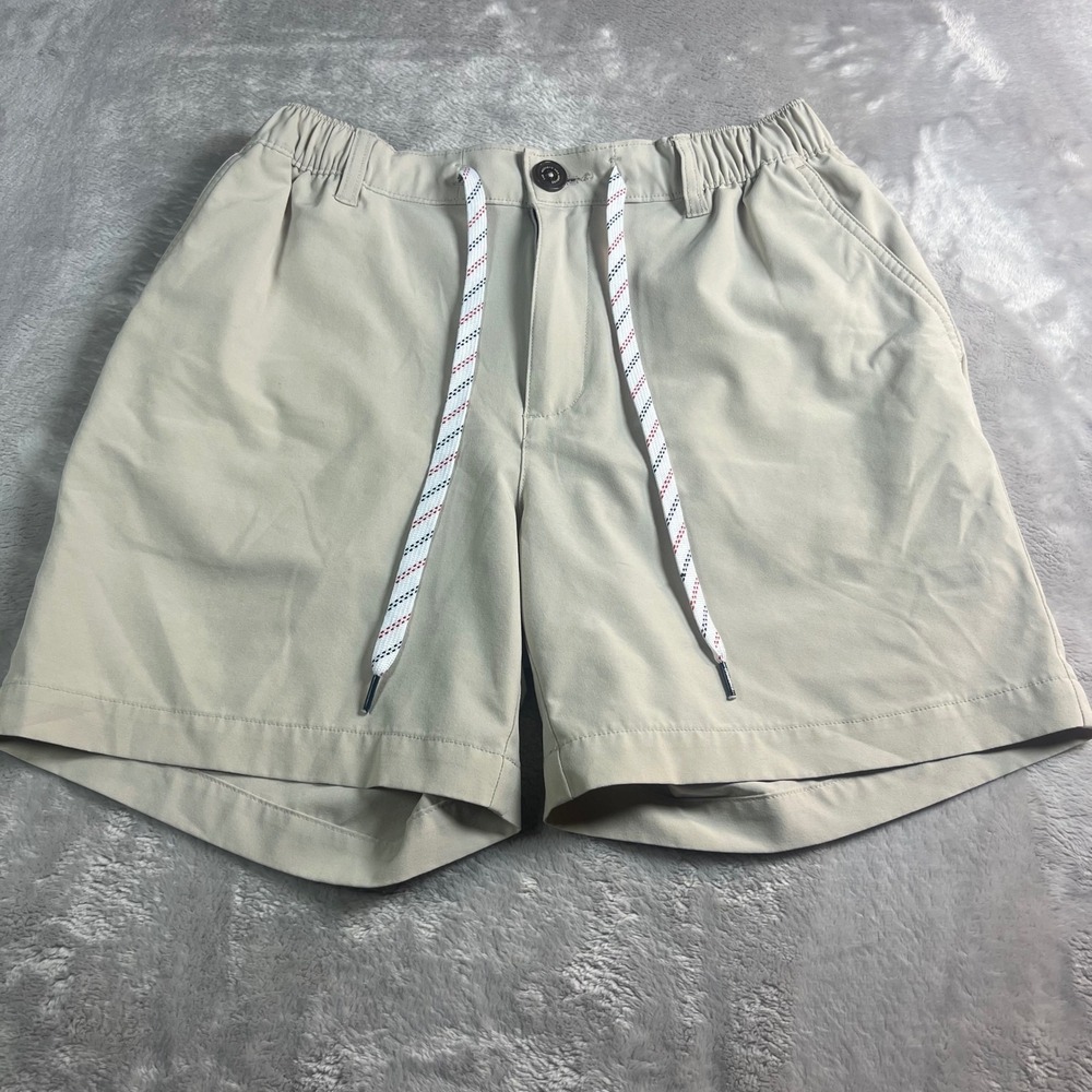Chubbies Men's Medium Shorts Tan Everywear 6 Inch Inseam Regular Fit Khaki